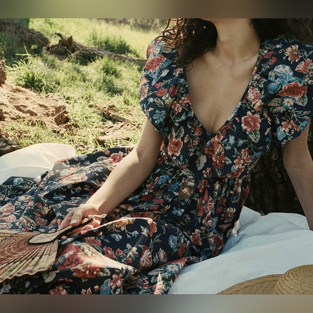 NWOT Doen Pecos Dress in Indigo Iris